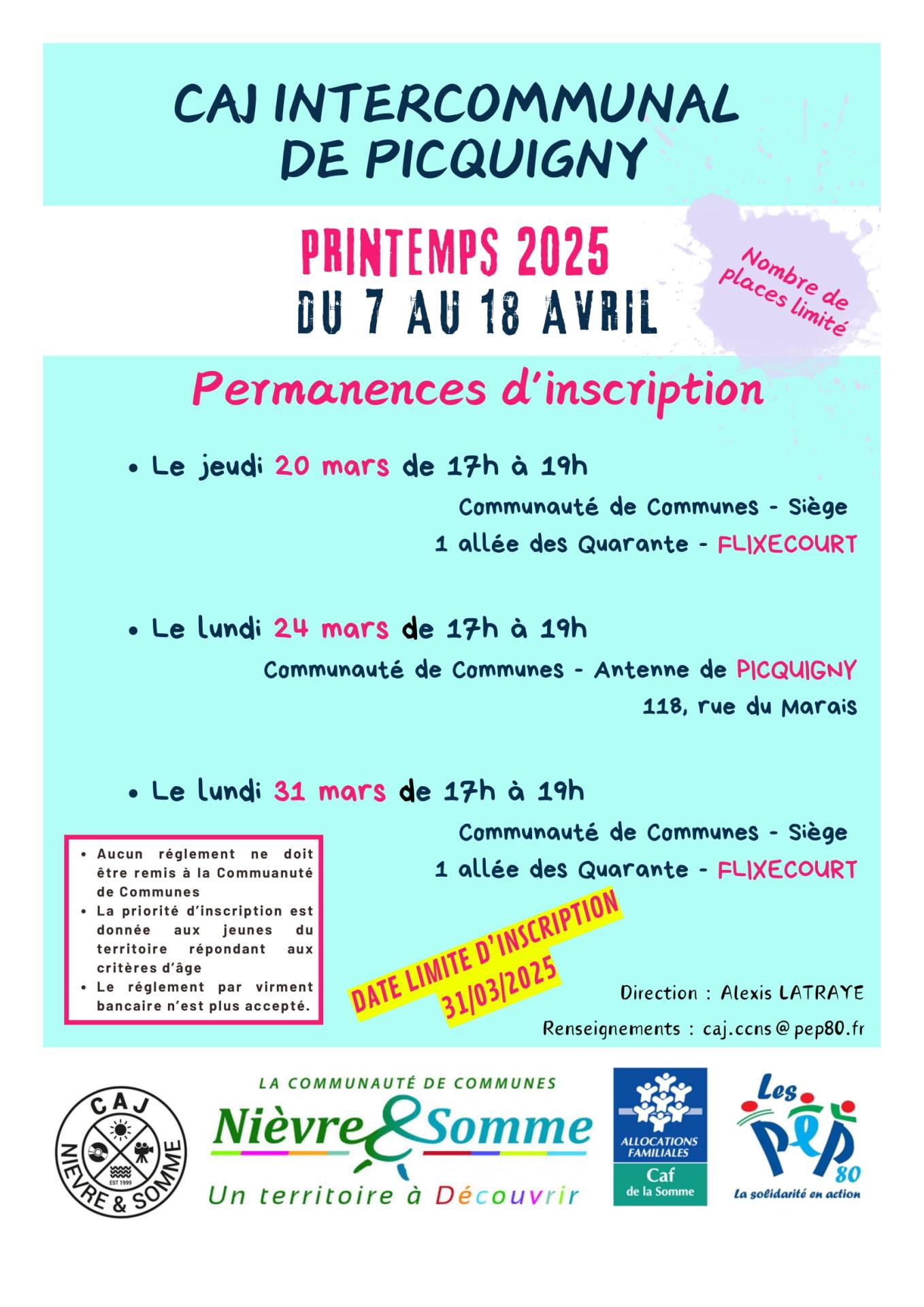 Flyer printemps 2025